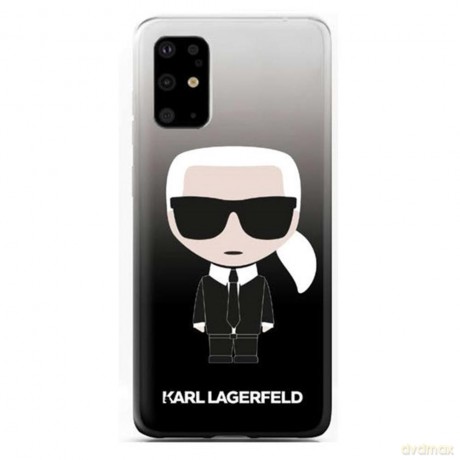 Karl Lagerfeld Samsung S20 Ultra KLHCS69TRDFKBK czarne hard case Karl Iconic