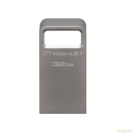 Kingston pendrive DT Micro 3.1 (32 GB | USB 3.0/USB 3.1) metalowy srebrny