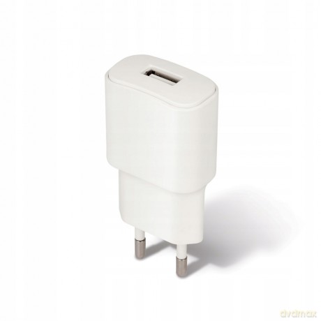 Ładowarka sieciowa Forever USB 1A TC-01 + kabel do iPhone 8-pin biała