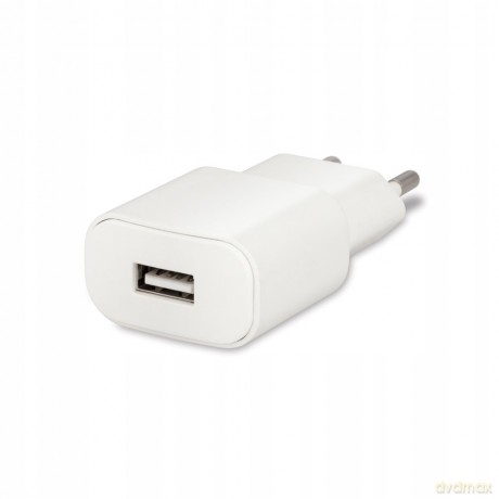 Ładowarka sieciowa Forever USB 1A TC-01 + kabel do iPhone 8-pin biała