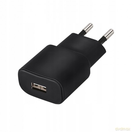 Ładowarka sieciowa Forever USB 2A TC-01 + kabel do iPhone 8-pin czarna