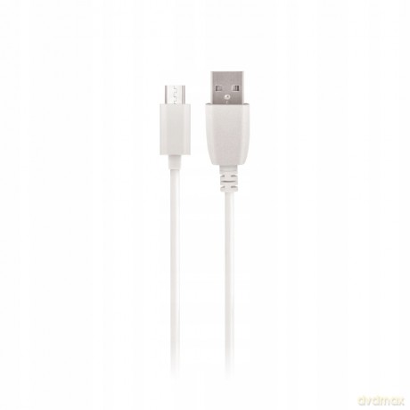 Ładowarka sieciowa Maxlife MXTC-01 USB 1A + kabel Micro USB biała
