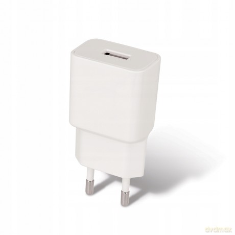 Ładowarka sieciowa Maxlife MXTC-01 USB 1A + kabel Micro USB biała