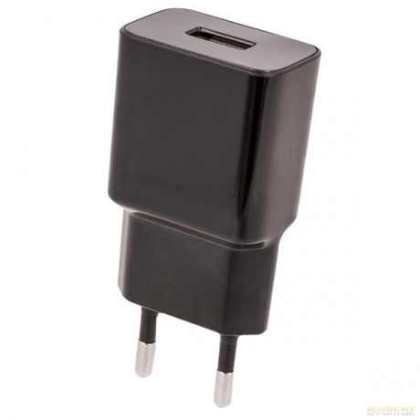 Ładowarka sieciowa Maxlife MXTC-01 USB 1A + kabel Micro USB czarna