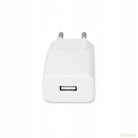 Ładowarka sieciowa Maxlife MXTC-01 USB Fast Charge 2.1A + kabel 8-PIN biała