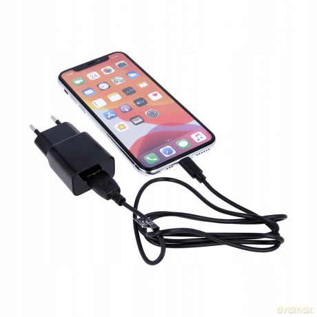 Ładowarka sieciowa Maxlife MXTC-01 USB Fast Charge 2.1A + kabel Micro USB czarna