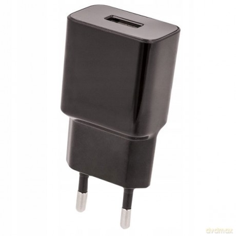 Ładowarka sieciowa Maxlife MXTC-01 USB Fast Charge 2.1A czarna