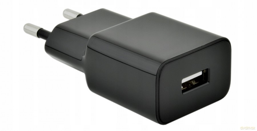 Ładowarka sieciowa Maxlife MXTC-01 USB Fast Charge 2.1A czarna