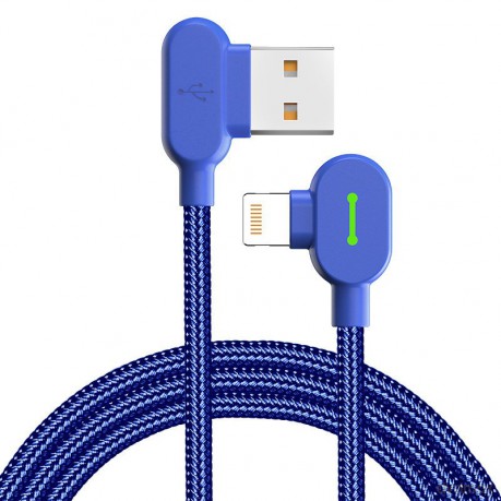 Mcdodo kabel Button (USB - Lightning) (1,2 m) CA-4678 niebieski