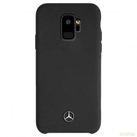 Mercedes Samsung S9 MEHCS9SILBK czarne hard case Silicon
