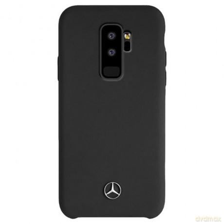 Mercedes Samsung S9 Plus MEHCS9LSILBK czarne hard case Silicon