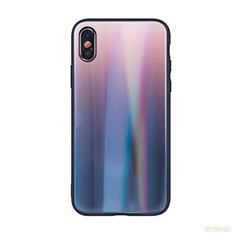 Nakładka Aurora Glass do Samsung M20 brązowo-czarna