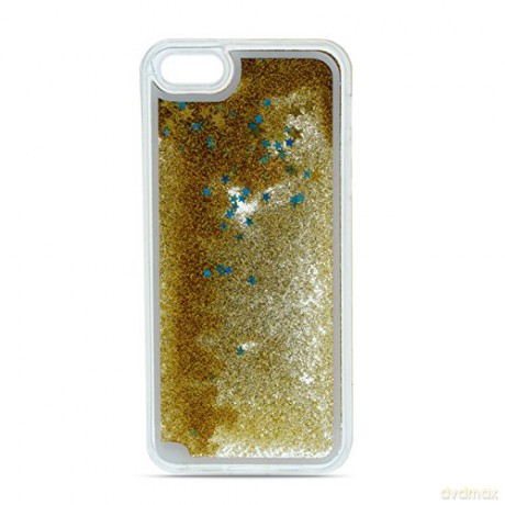 Nakładka Liquid Glitter TPU do Samsung J6 2018 złota
