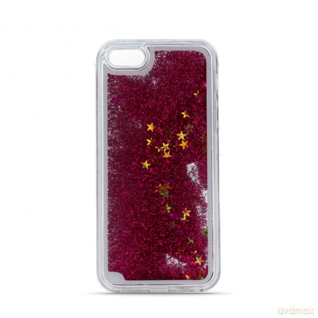 Nakładka Liquid Glitter TPU do Sony XZ4 ciemnoróżowa