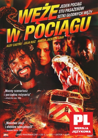Węże w pociągu [DVD]