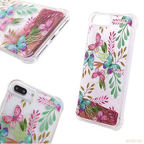 Nakładka Liquid Shock Proof Flower2 TPU do Samsung A6 Plus 2018