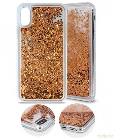 Nakładka Liquid Sparkle TPU do Huawei Nova 4 złota