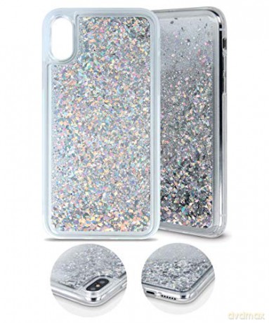 Nakładka Liquid Sparkle TPU do Huawei Nova 4 srebrna