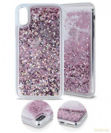 Nakładka Liquid Sparkle TPU do Sony XZ4 fioletowa