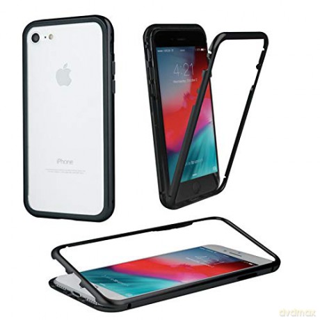 Nakładka Magnetic Full Glass do iPhone XS Max czarna