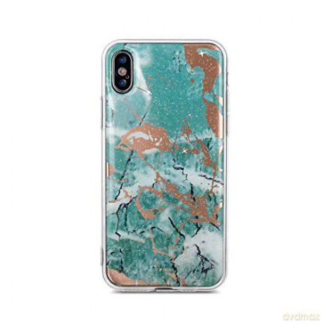 Nakładka Marmur do Motorola Moto G7 Play zielona