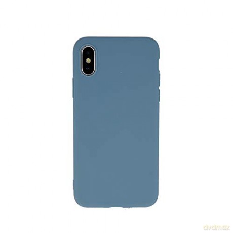Nakładka Matt TPU do iPhone 11 Pro Max szaro-niebieska