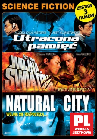 Pakiet Science-Fiction: Utracona pamięć / Wojna światów / Natural City [3DVD]