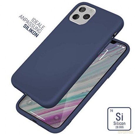Nakładka Silicon do iPhone 11 Pro ciemnoniebieska