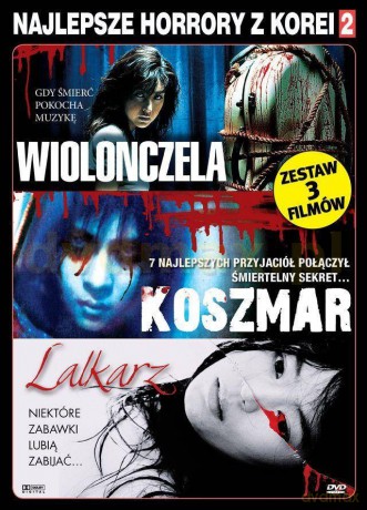 Pakiet Horror 2: Wiolonczela / Koszmar / Lalkarz [BOX] [3DVD]
