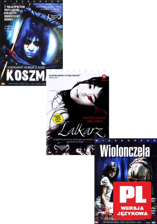 Pakiet Horror 2: Wiolonczela / Koszmar / Lalkarz [BOX] [3DVD]