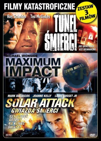 Pakiet Katastroficzny: Tunel śmierci / Maximum impact / Solar Attack - Gwiazda śmierci [BOX] [3DVD]