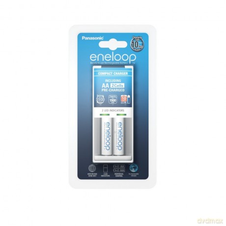 Panasonic ładowarka BQ-CC50 + 2 x R6/AA Eneloop 1900 mAh