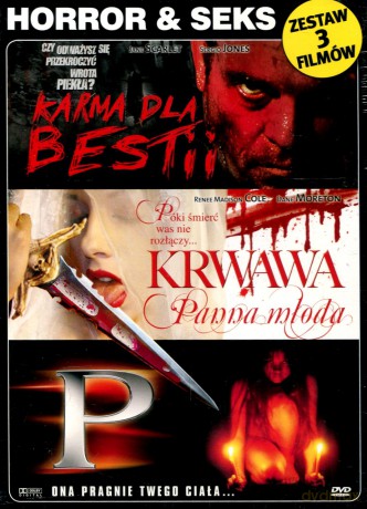 Pakiet Sex & Horror: Karma dla bestii / Krwawa panna młoda / P - Ona pragnie twego ciała