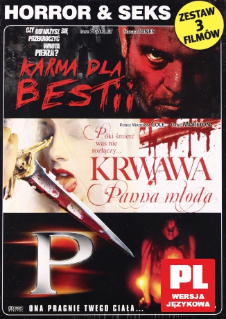 Pakiet Sex & Horror: Karma dla bestii / Krwawa panna młoda / P - Ona pragnie twego ciała