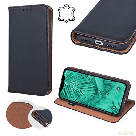 Pokrowiec skórzany Smart Pro do Huawei P30 czarny