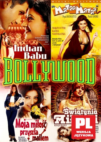 Pakiet Bollywood 2: Indian Babu/Mazaa Mazaa/Moja miłość przyszła mailem/Świątynia miłości [4DVD]