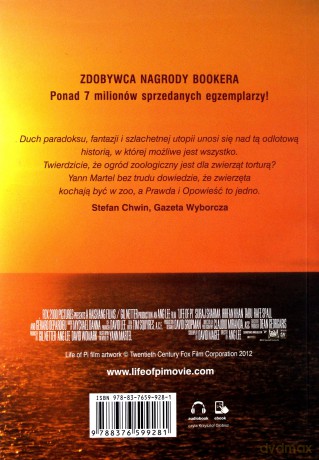 Życie Pi - Yann Martel (wyd. 2013) [KSIĄŻKA]