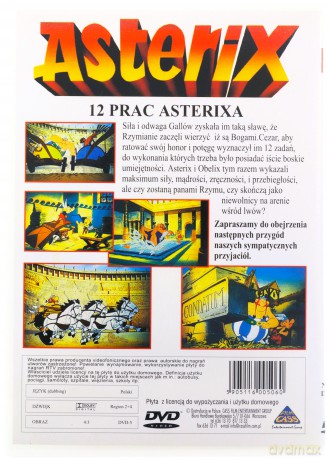 12 prac Asterixa  [DVD]