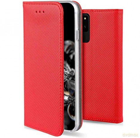 Pokrowiec Smart Magnet do Samsung A51 czerwony