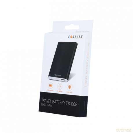 Power Bank Forever TB-008 8000 mAh czarny
