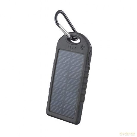 Power bank solarny Setty 5000 mAh czarny