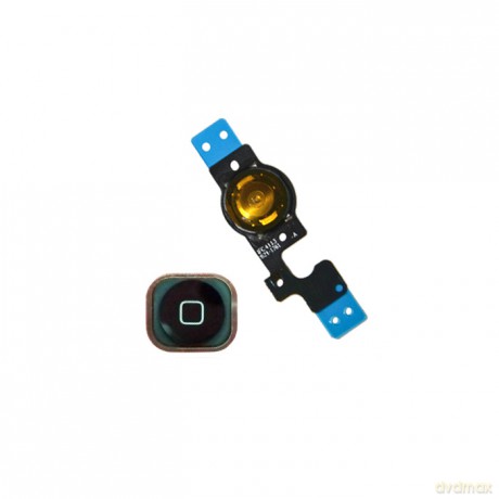 Przycisk Home z taśmą do iPhone 5s czarny
