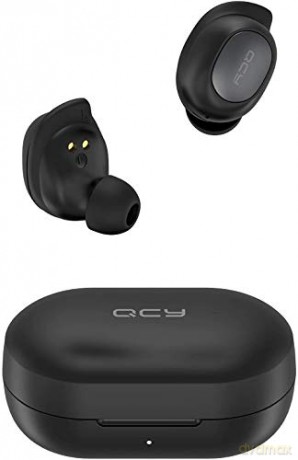 QCY słuchawki bezprzewodowe Bluetooth T9S TWS czarne