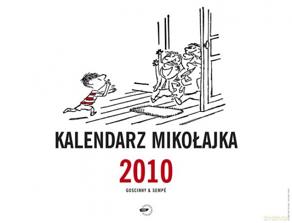 Kalendarz Mikołajka 2010 (ścienny) - René Goscinny, Jean-Jacques Sempé [KSIĄŻKA]