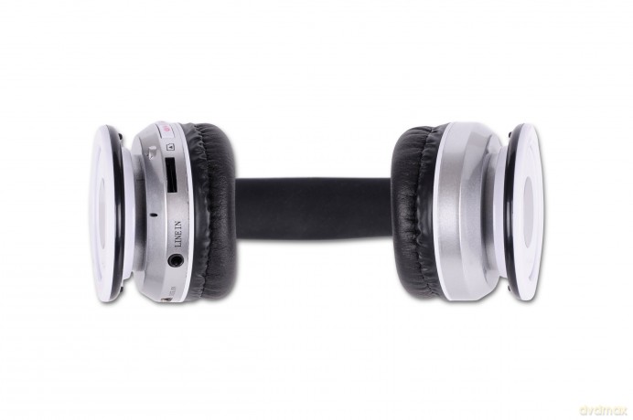 Rebeltec słuchawki Bluetooth Crystal białe