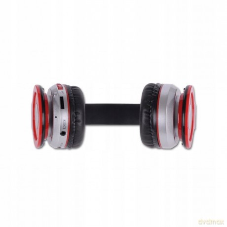 Rebeltec słuchawki Bluetooth Crystal czerwone