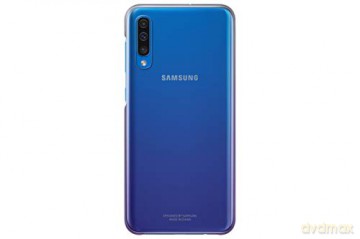 Samsung etui Gradation Cover do A50 fioletowe