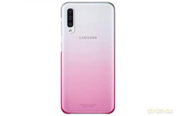 Samsung etui Gradation Cover do Galaxy A50 różowe