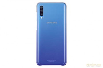 Samsung etui Gradiation Coveer do A70 fioletowe
