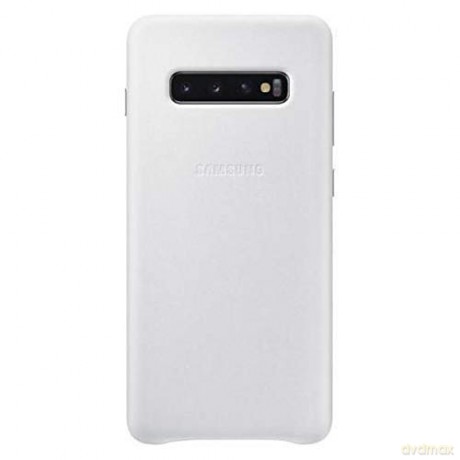 Samsung etui Leather Cover do S10 Plus białe